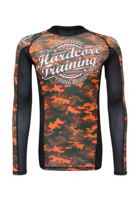 Hardcore Training  Camo rashguard