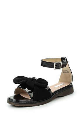 LOST INK  CARSON GUM OUTSOLE BOW FLAT SANDAL